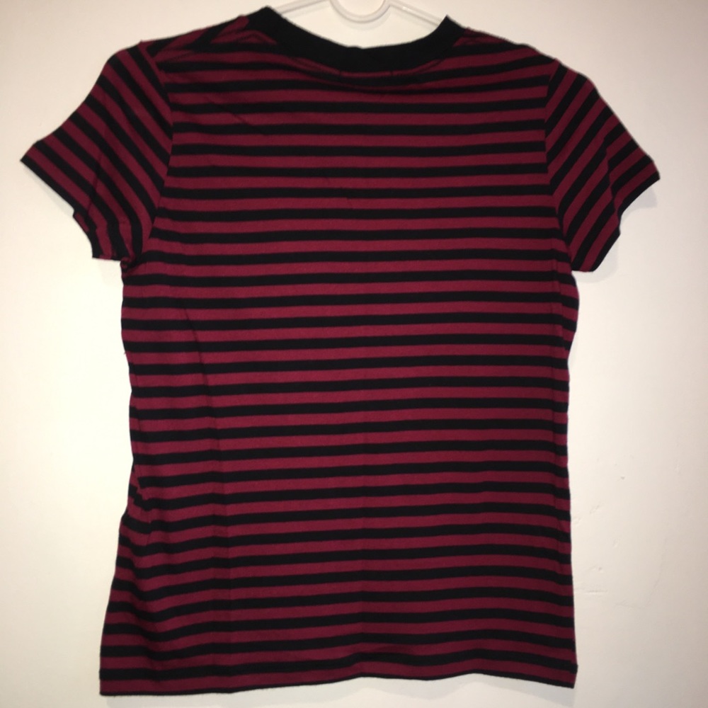 Striped Round Neck Tee | FOREVER21 - Picture 2 of 3